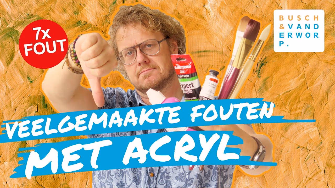 Wat gebeurt er als je acrylverf in brand steekt?