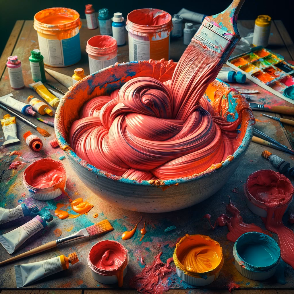 Hoe kan ik acrylverf verdikken?