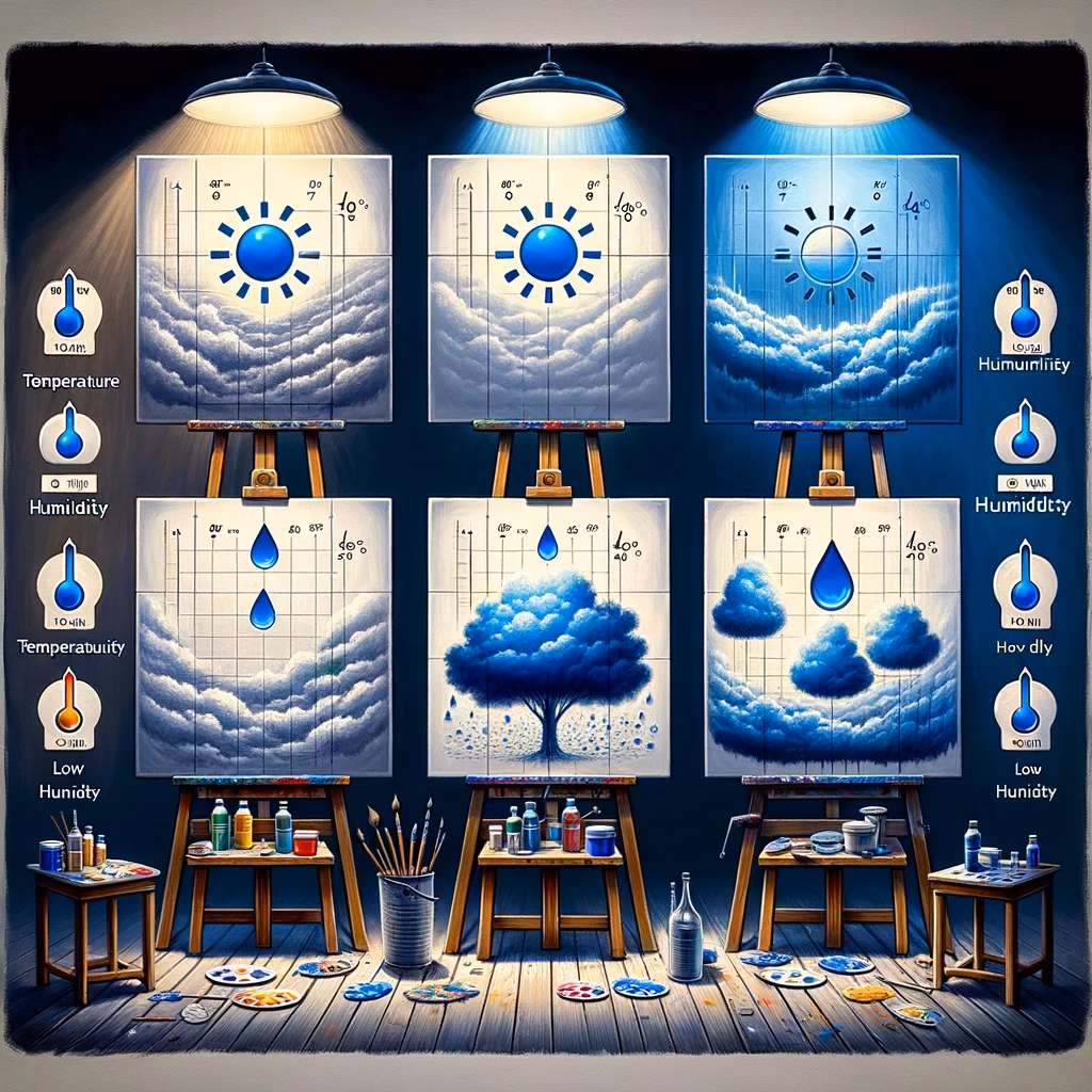 Kan ik acrylverf drogen met een föhn?