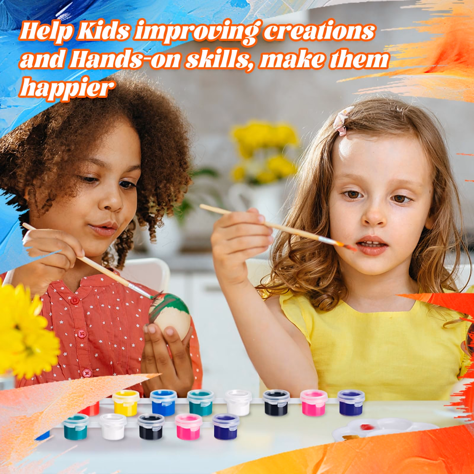 Is acrylverf geschikt voor kinderen?