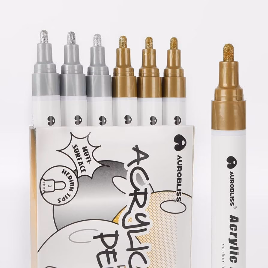 Blijft acrylverf hechten op metaal?