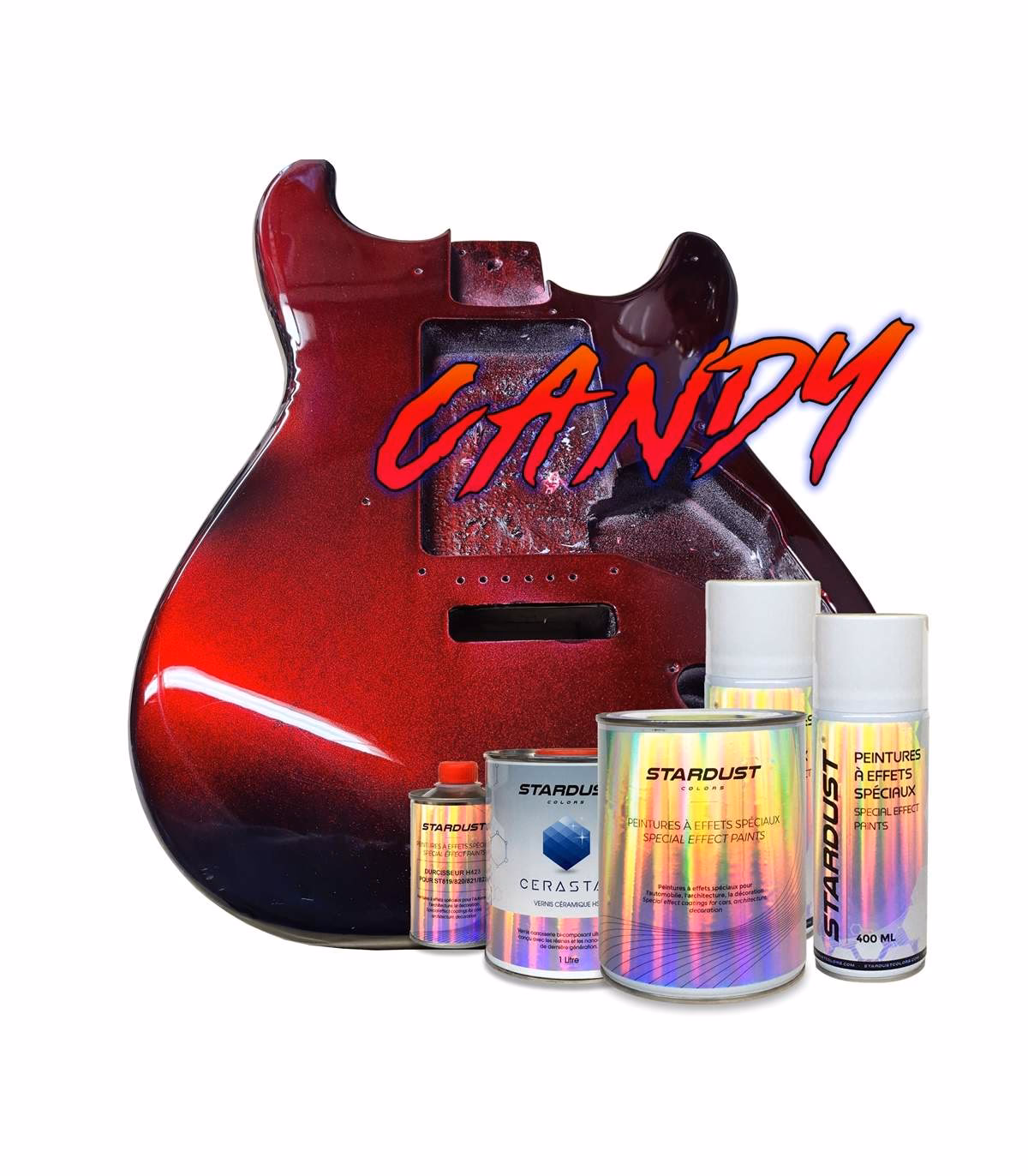 Welke spuitverf moet ik gebruiken op een gitaar?