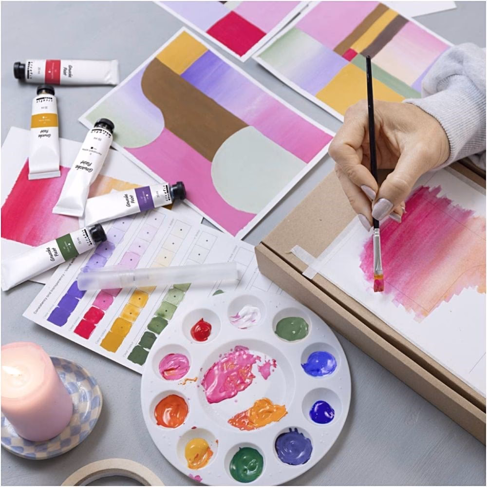 Wat is het verschil tussen acryl gouache en normale gouache?