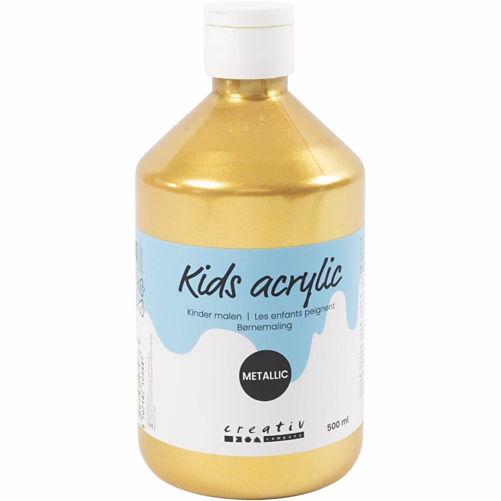 Is metallic acrylverf geschikt voor metaal?