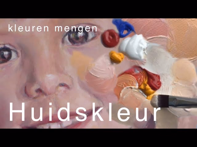 Welke kleur mengen voor huidskleur?