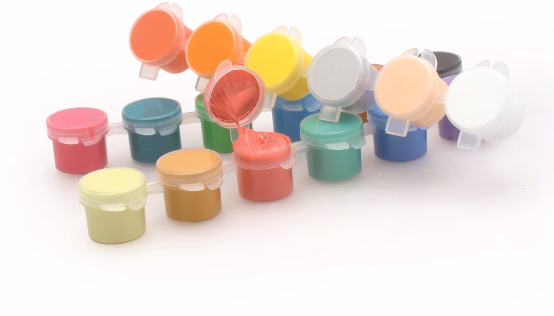 Is acrylverf geschikt voor bloempotten?