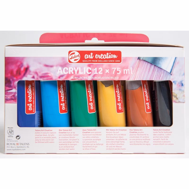 Is acrylverf geschikt voor portretschilderen?