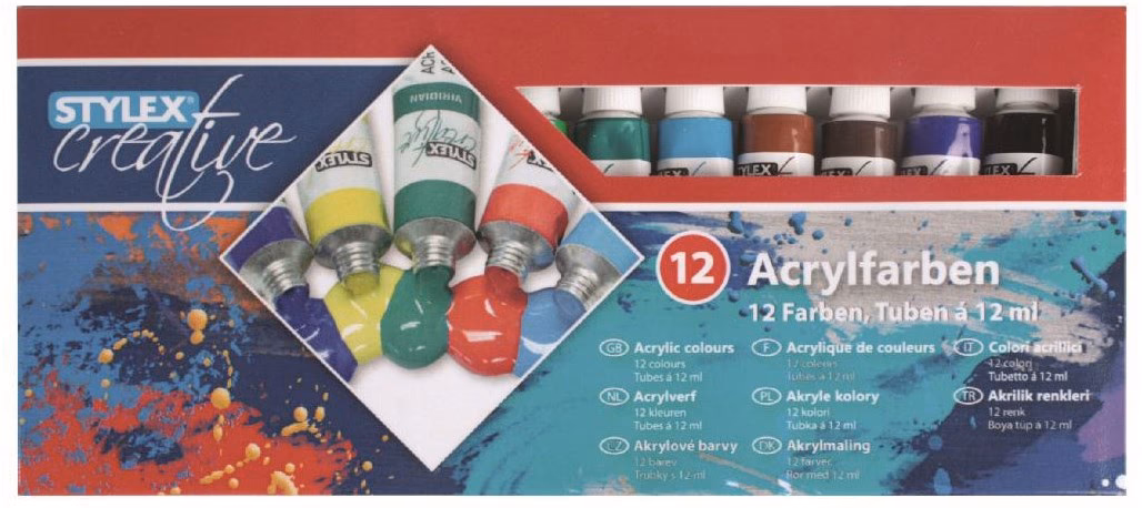 Kan acrylverf mat zijn?