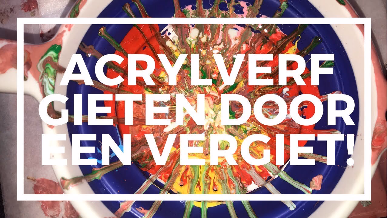 Kun je acrylverf mengen met epoxy?