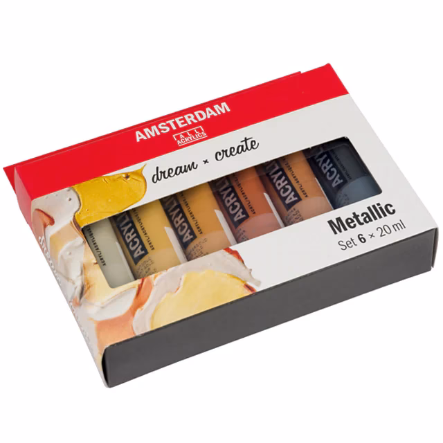 Wat is het verschil tussen iriserende en metallic acrylverf?