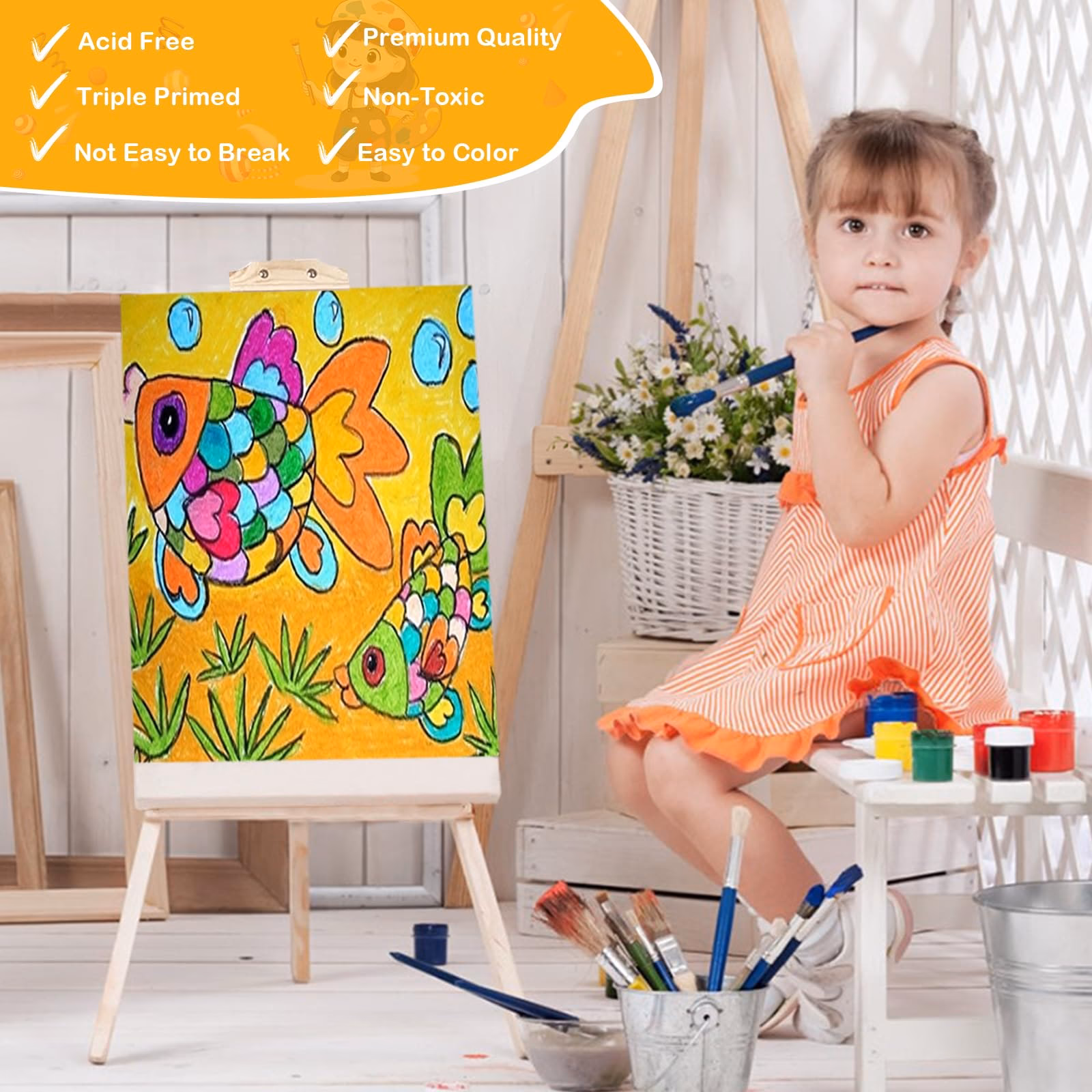 Welke verf kan op katoen?