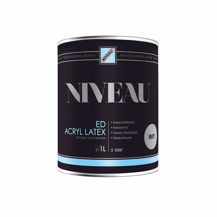 Kan ik acrylverf over latex schilderen?