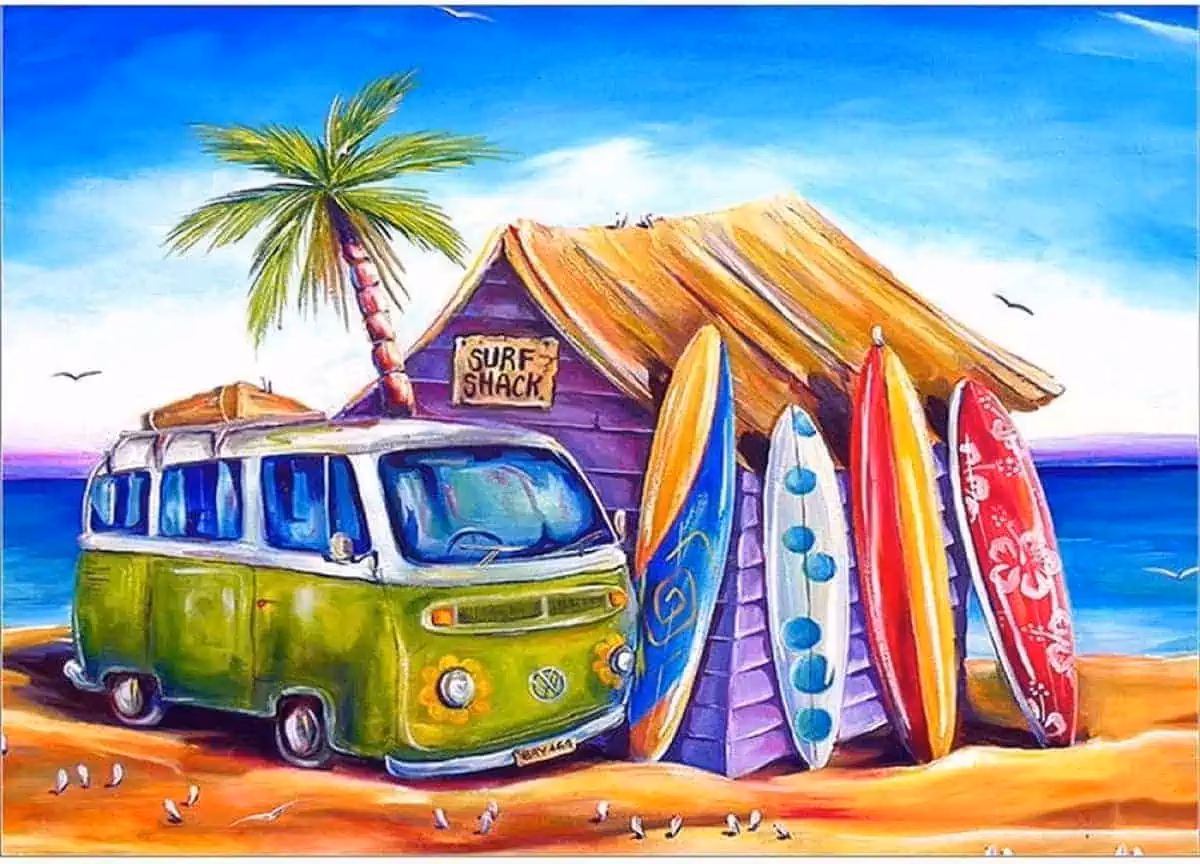 Kun je acrylverf gebruiken op surfplanken?