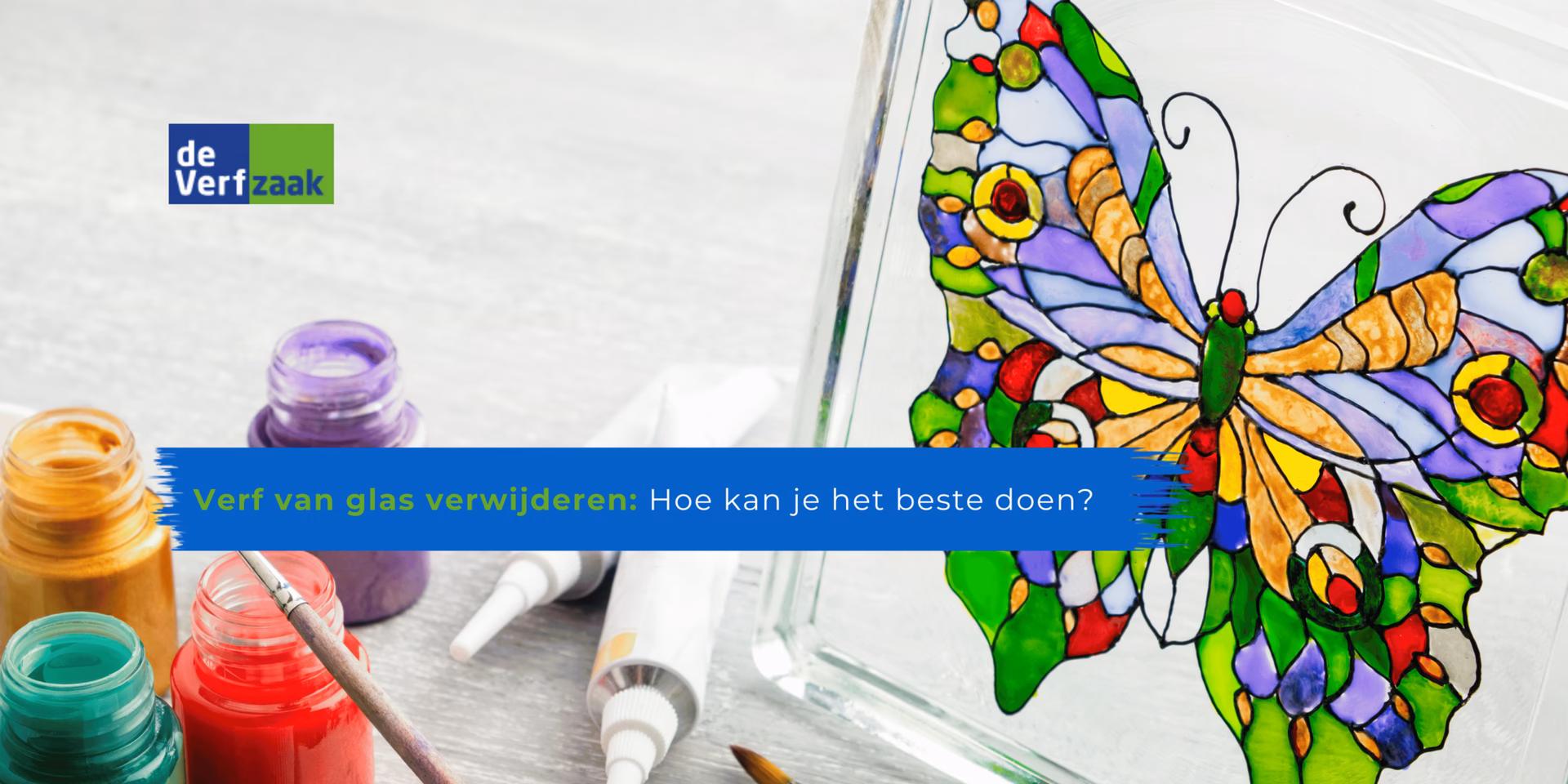 Is acrylverf moeilijk van ramen te verwijderen?