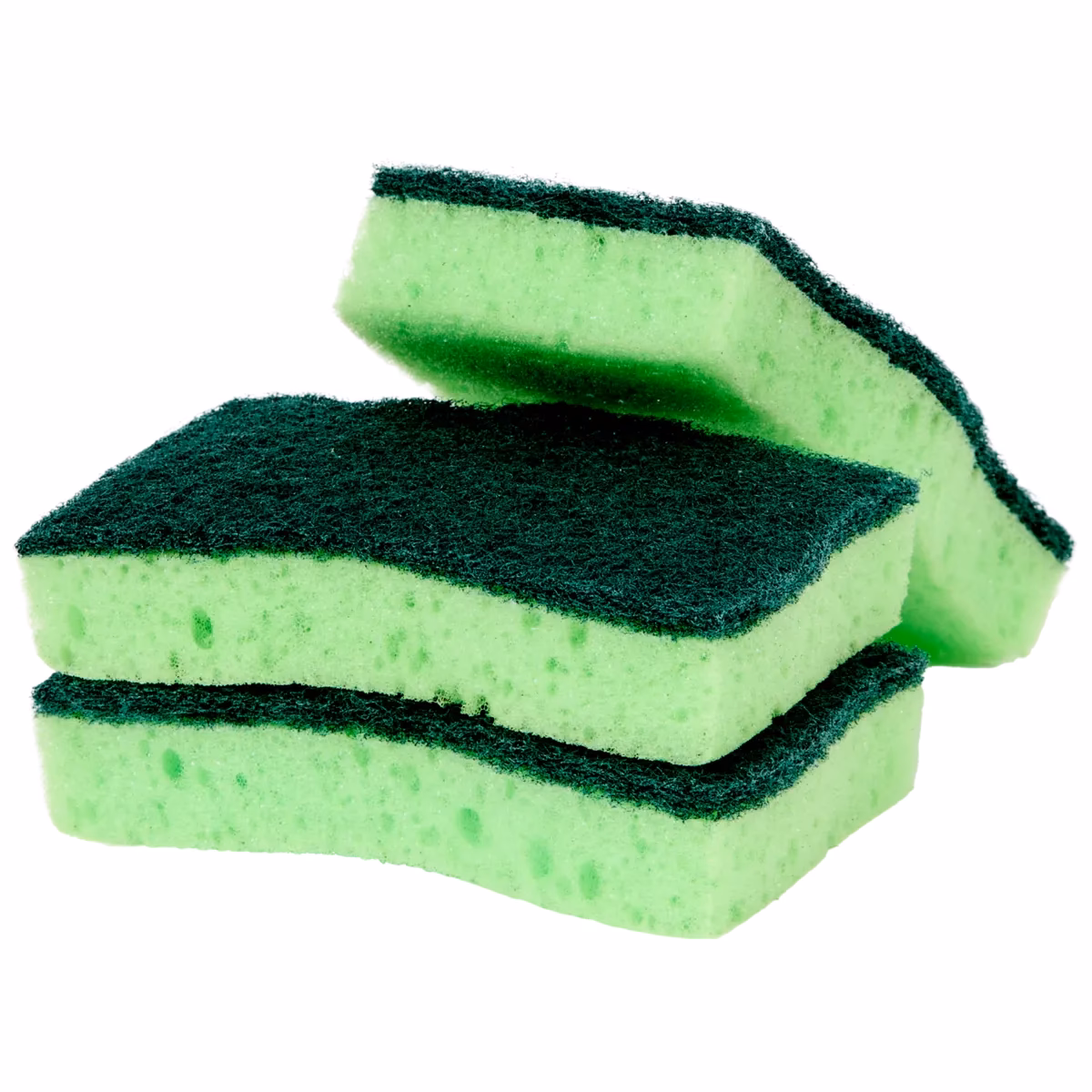 Hoe maak je een schuurspons schoon?