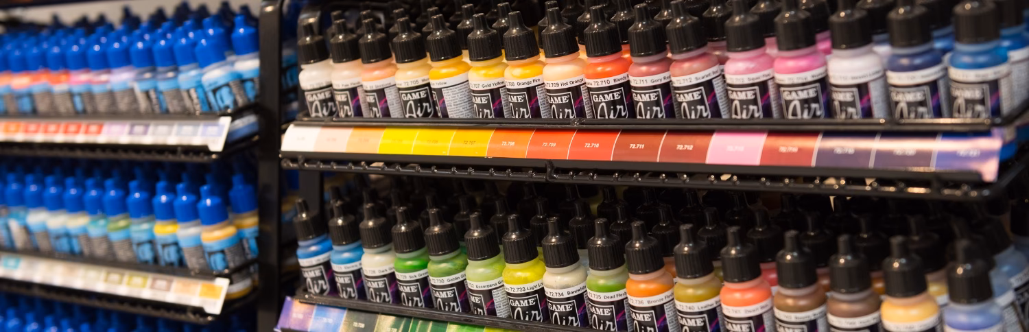 Welke verf gebruik ik om een auto te airbrushen?