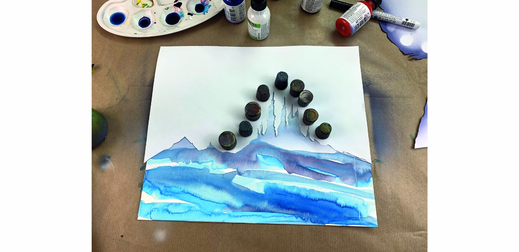 Kan ik water door mijn airbrush spuiten?