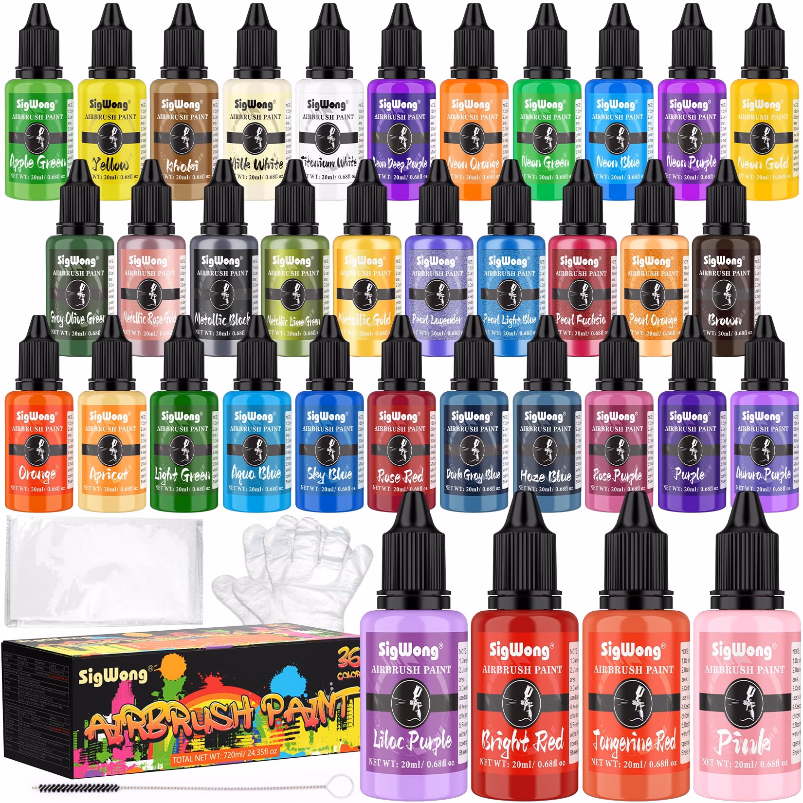 Kun je acrylverf gebruiken in een airbrush?