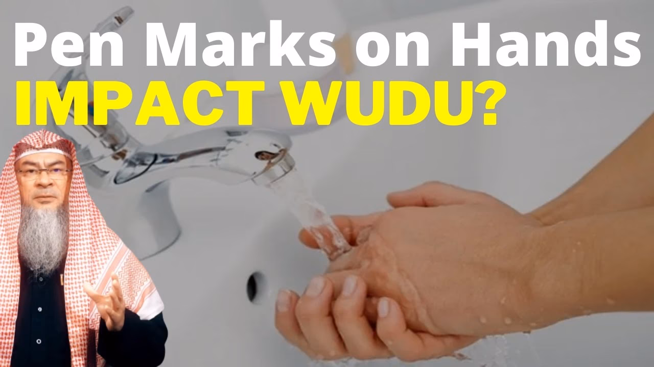 Is Wudu geldig met verf in de hand?