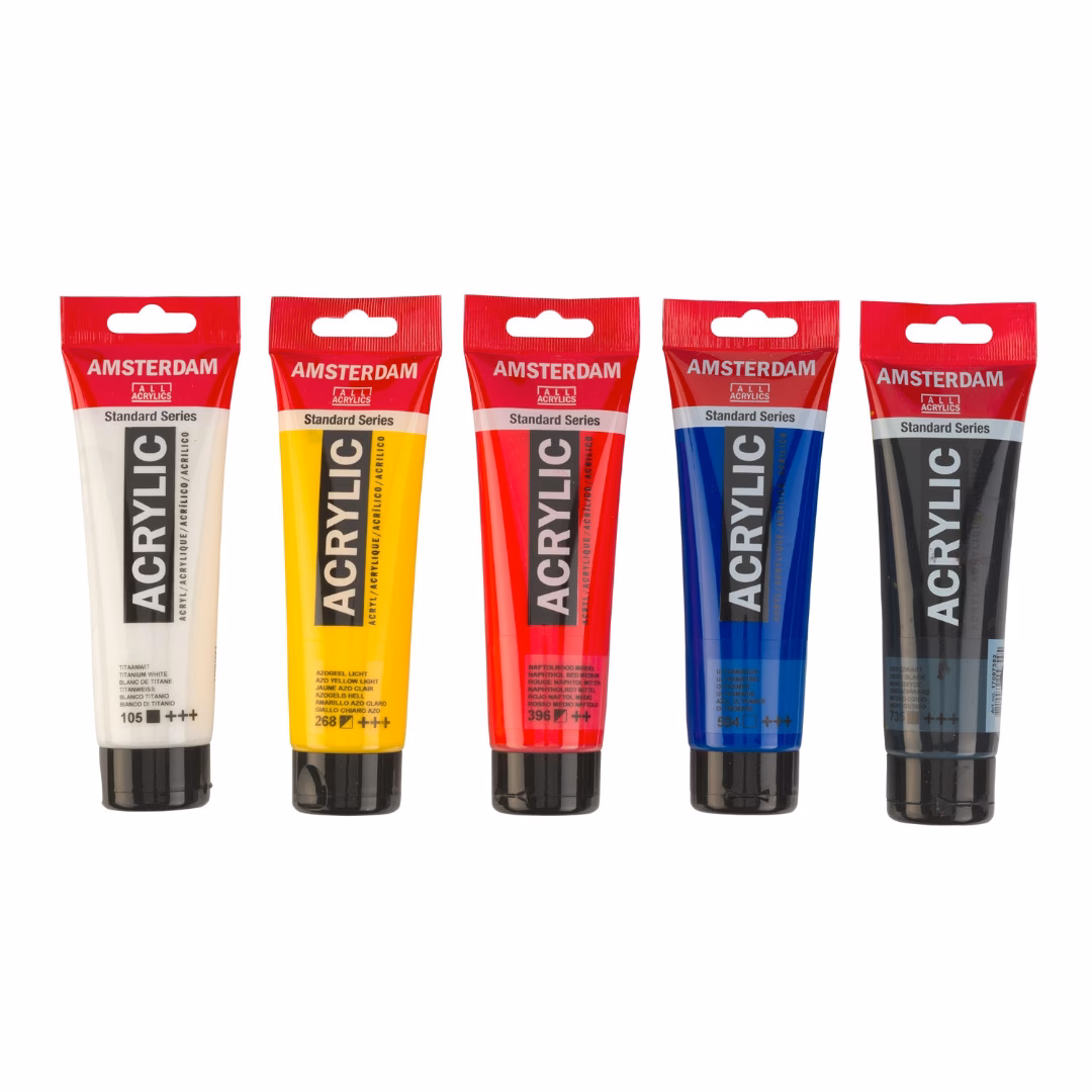 Is Amsterdam acrylverf geschikt voor veel gebruik?