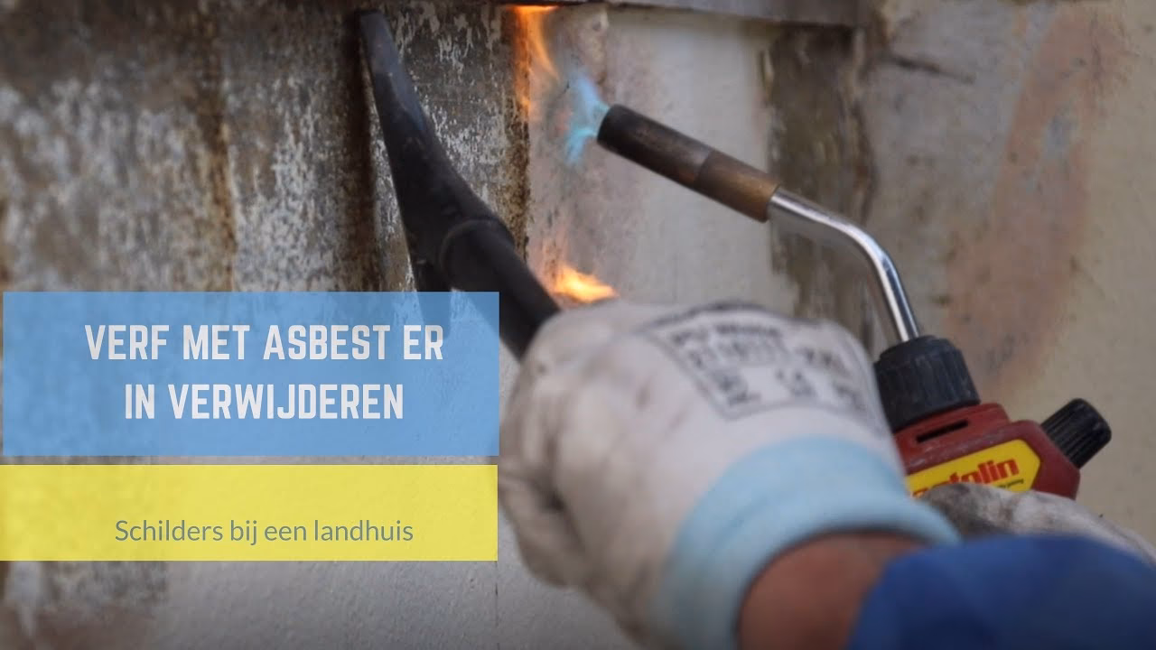 Hoe herken je asbest verf?