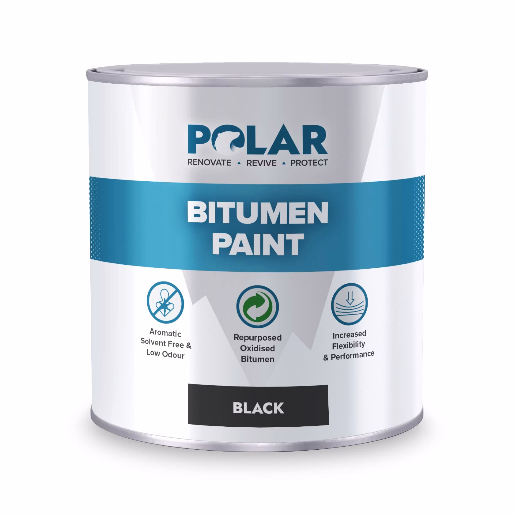 Is bitumenverf geschikt voor metaal?