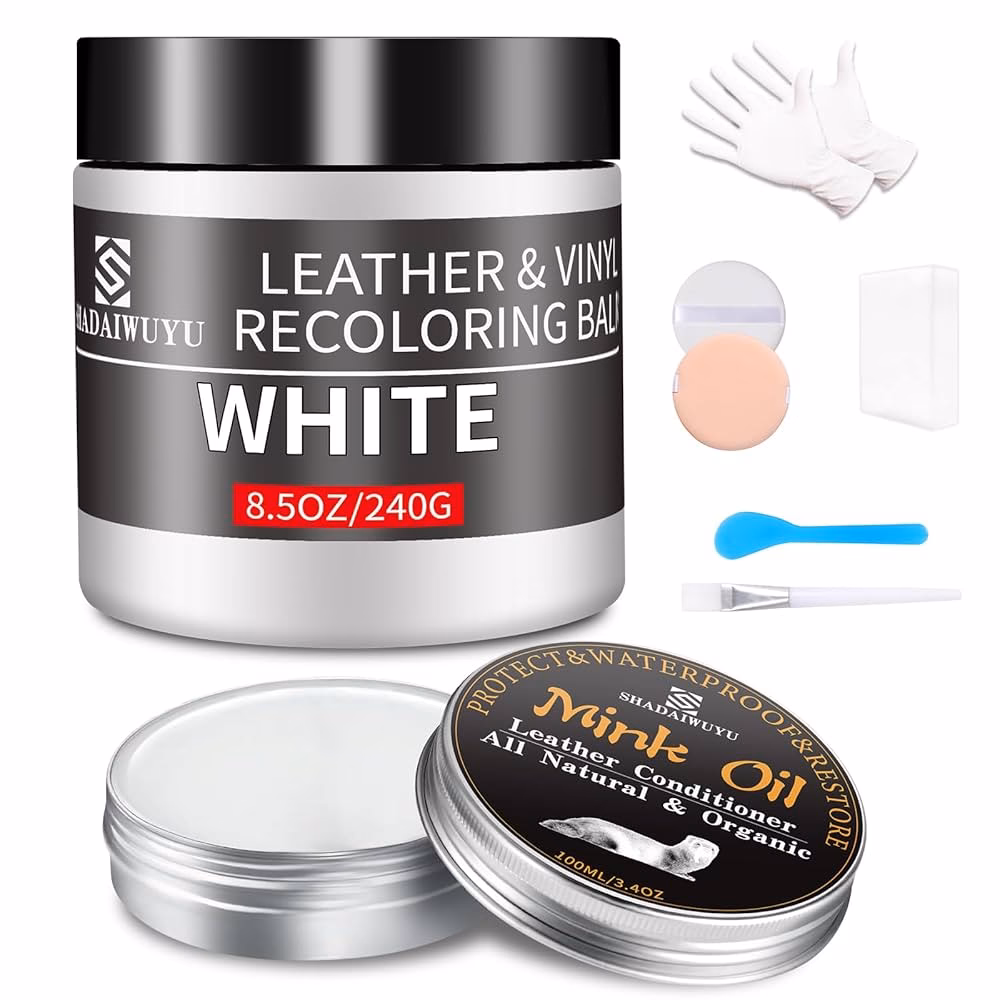 Hoe kan ik beschadigd leer repareren?