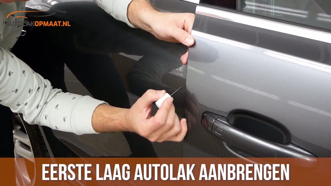 Hoe beschadigde autolak herstellen?