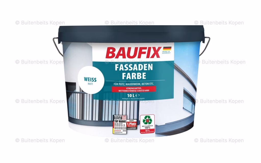 Hoeveel lagen gevelverf?