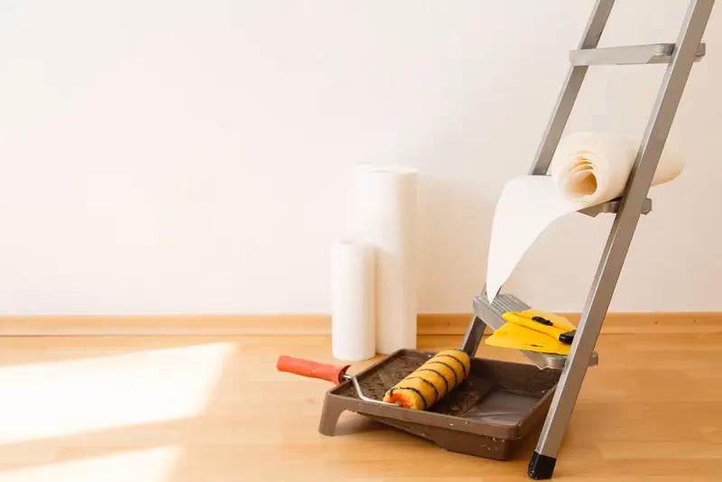 Hoe gebruik je een behangroller?