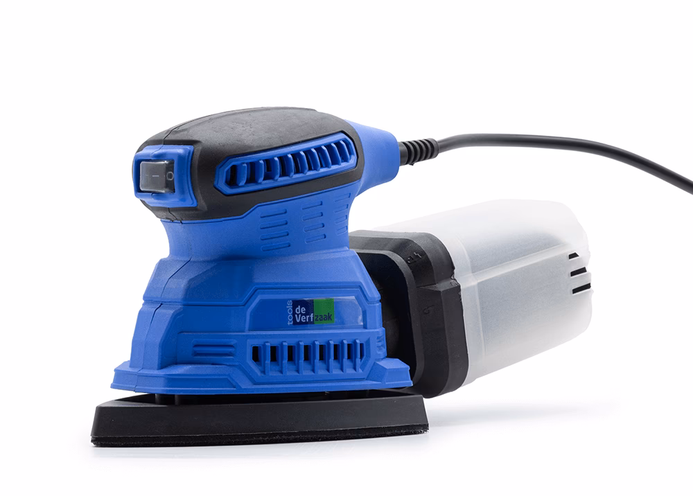 Welk type schuurmachine is het beste voor geverfde muren?