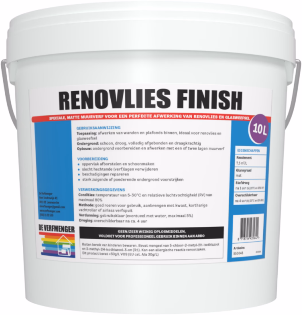 Hoe vaak moet ik renovlies verven?