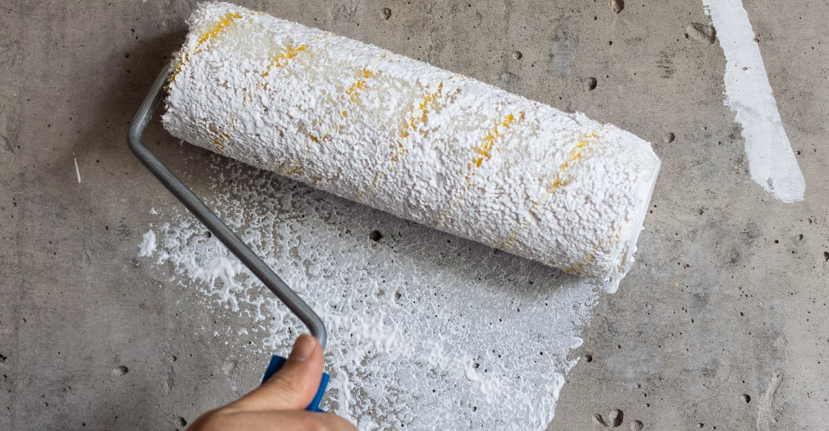 Kun je beton wit verven?