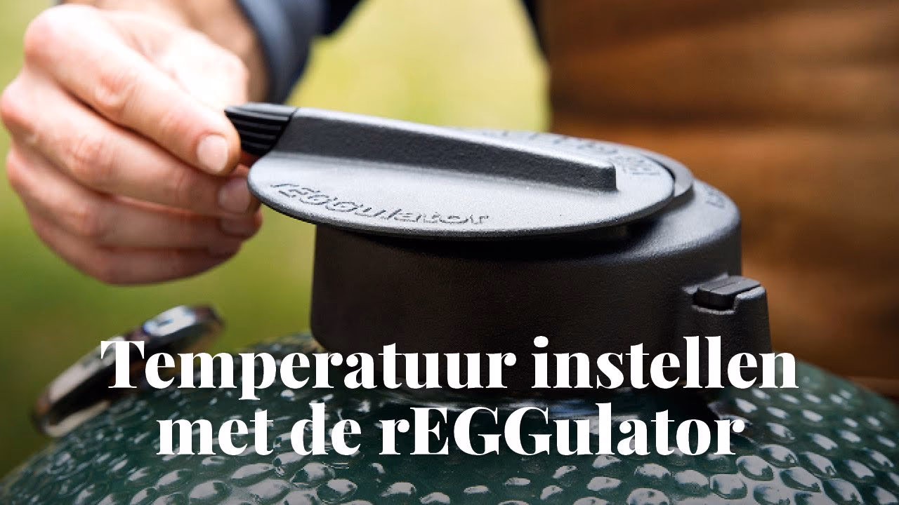 Op welke temperatuur moet je worstjes op een Big Green Egg bakken?