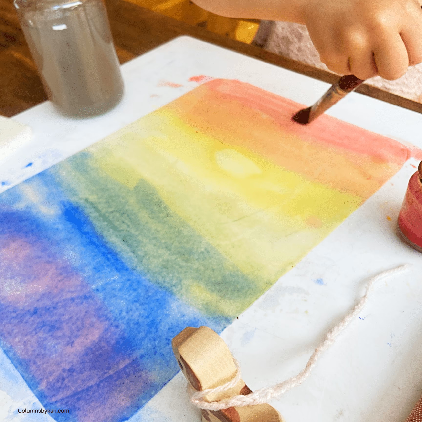 Kan ik een muur nat in nat verven?