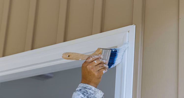 Hoe aflak ik een binnendeur?