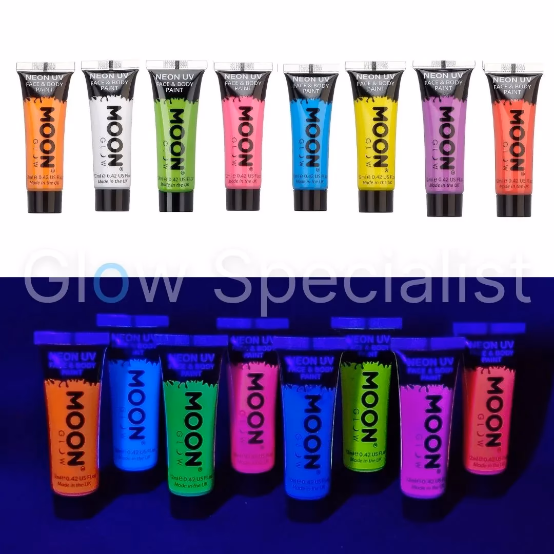 Is blacklightverf veilig voor de huid?