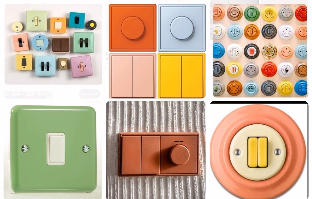 Waarom komt er een blauwe vonk uit mijn stopcontact?