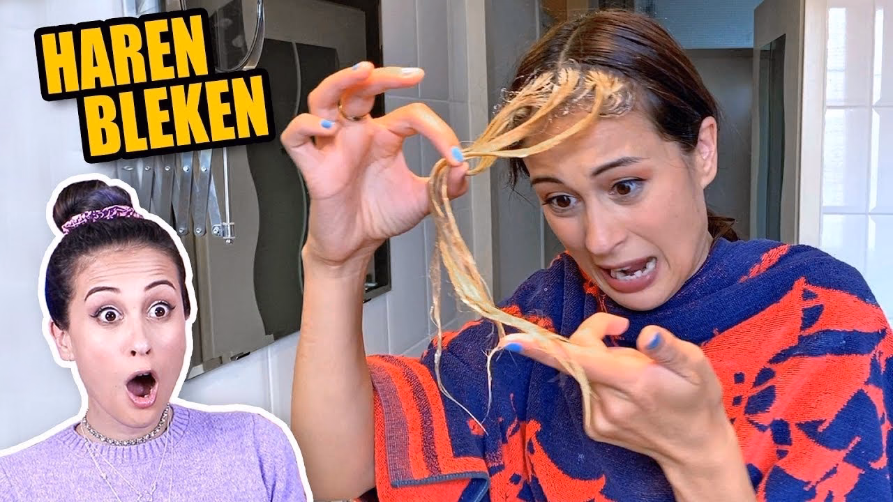 Wat doet bleek met je haar?
