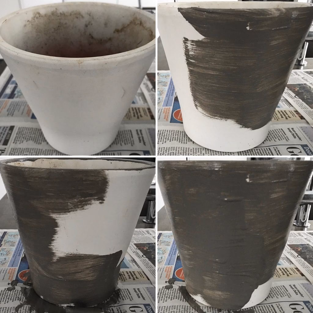 Welk soort verf is het beste voor bloempotten?