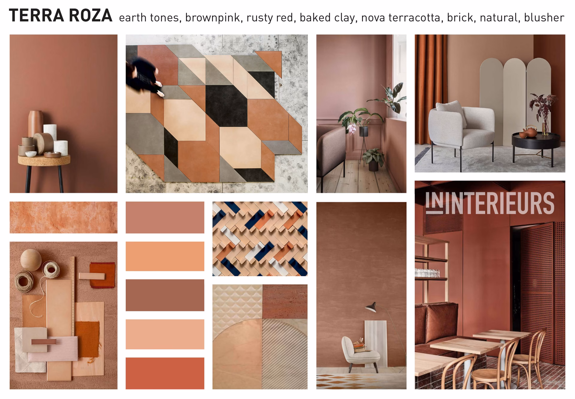 Welke kleur is brique?