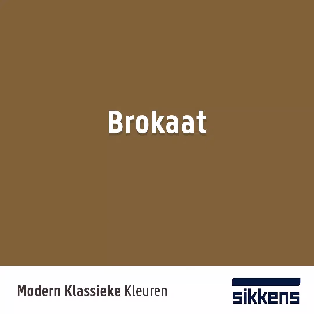 Wat is de kleur brokaat?
