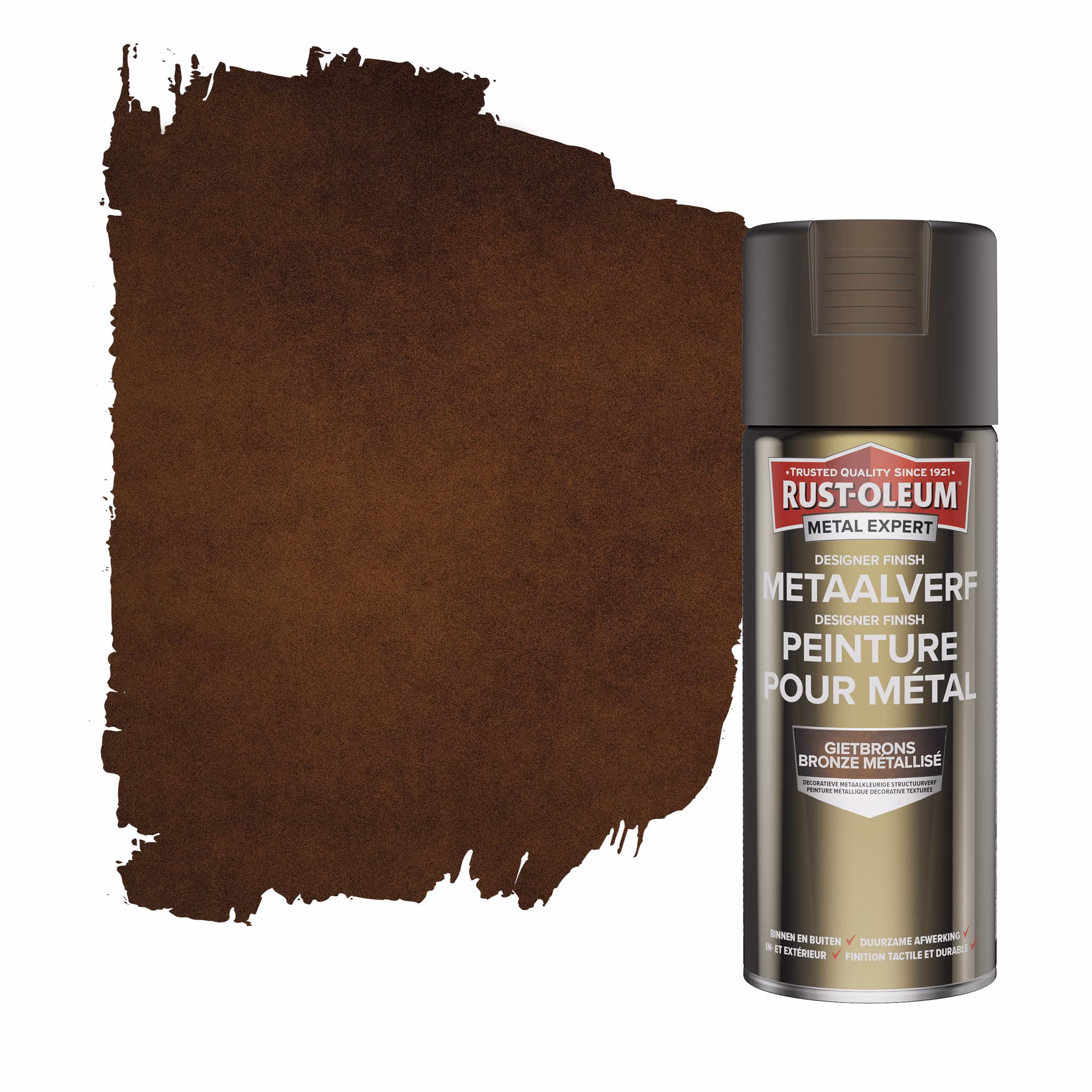 Werkt koperspuitverf?