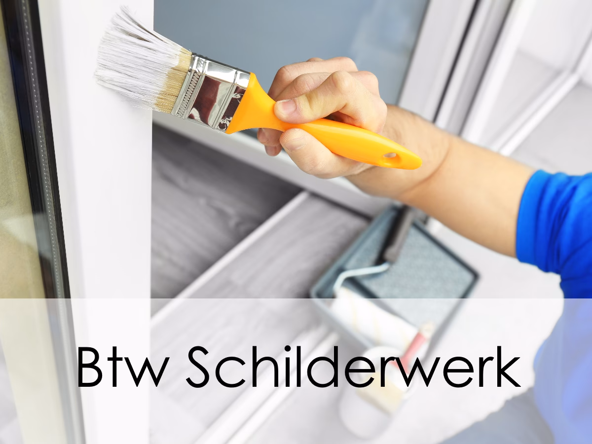 Moet ik BTW betalen over verf?