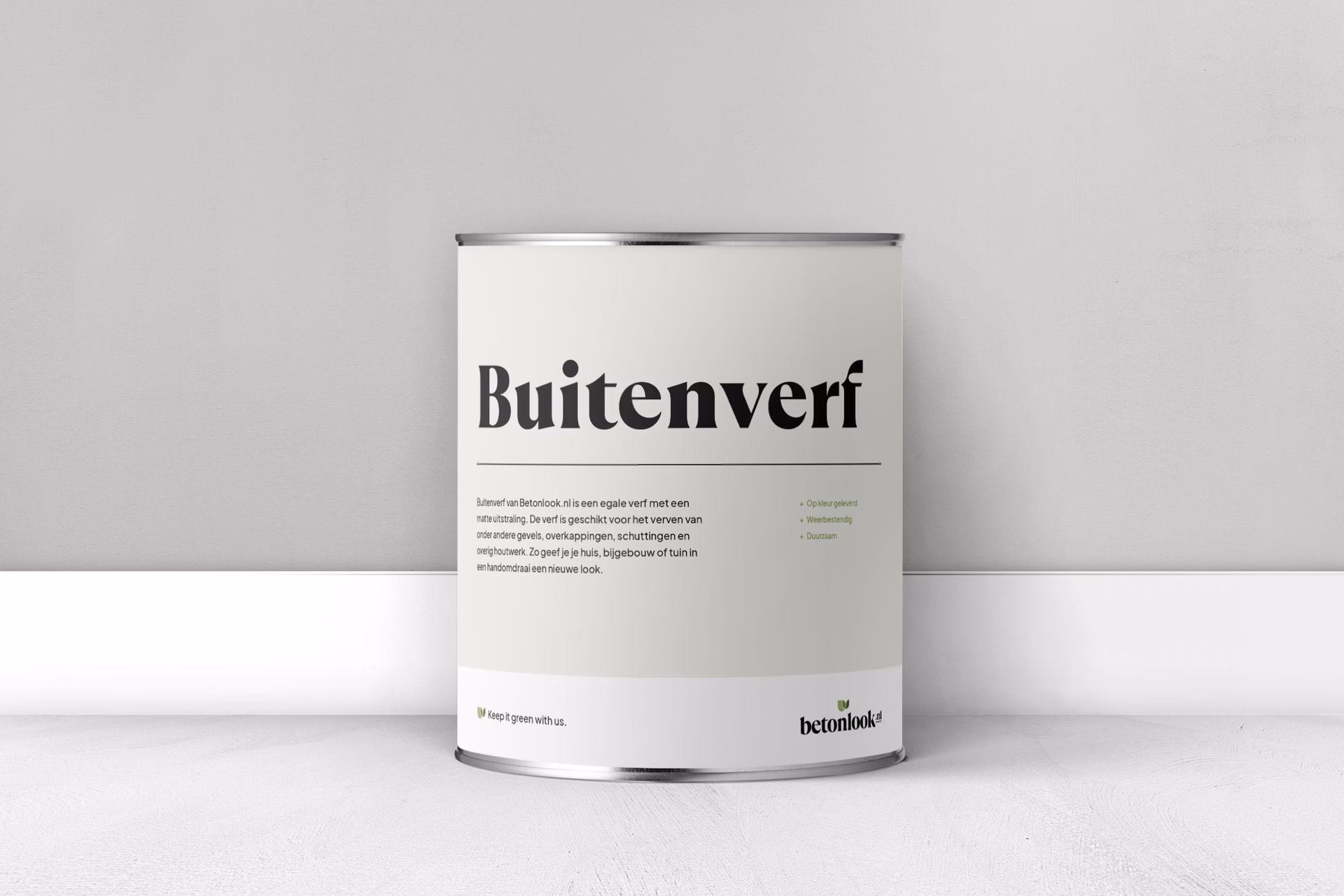 Is grijs een goede kleur voor buitenmuren?