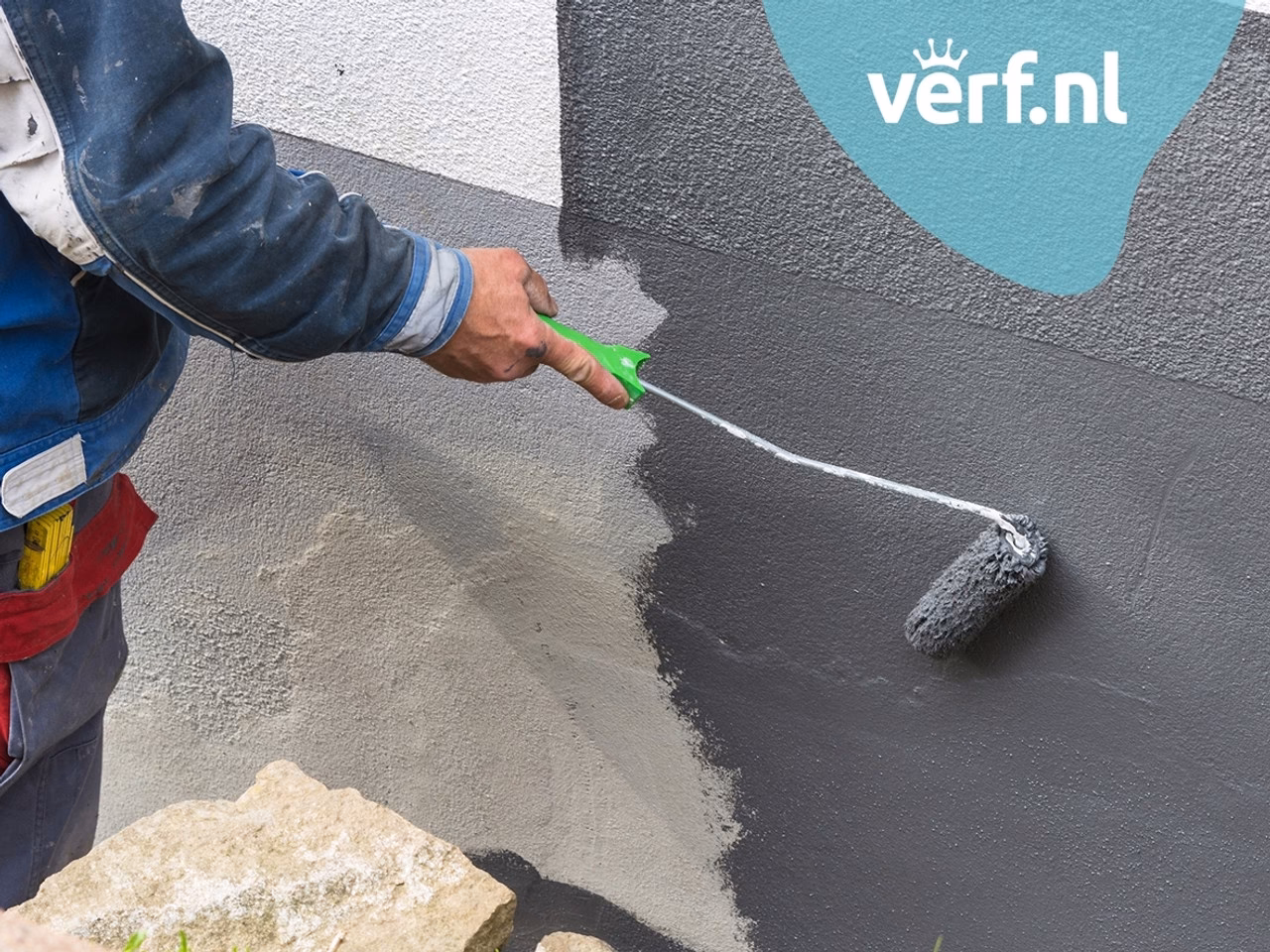 Welke verf gebruik je op beton aan de buitenkant?