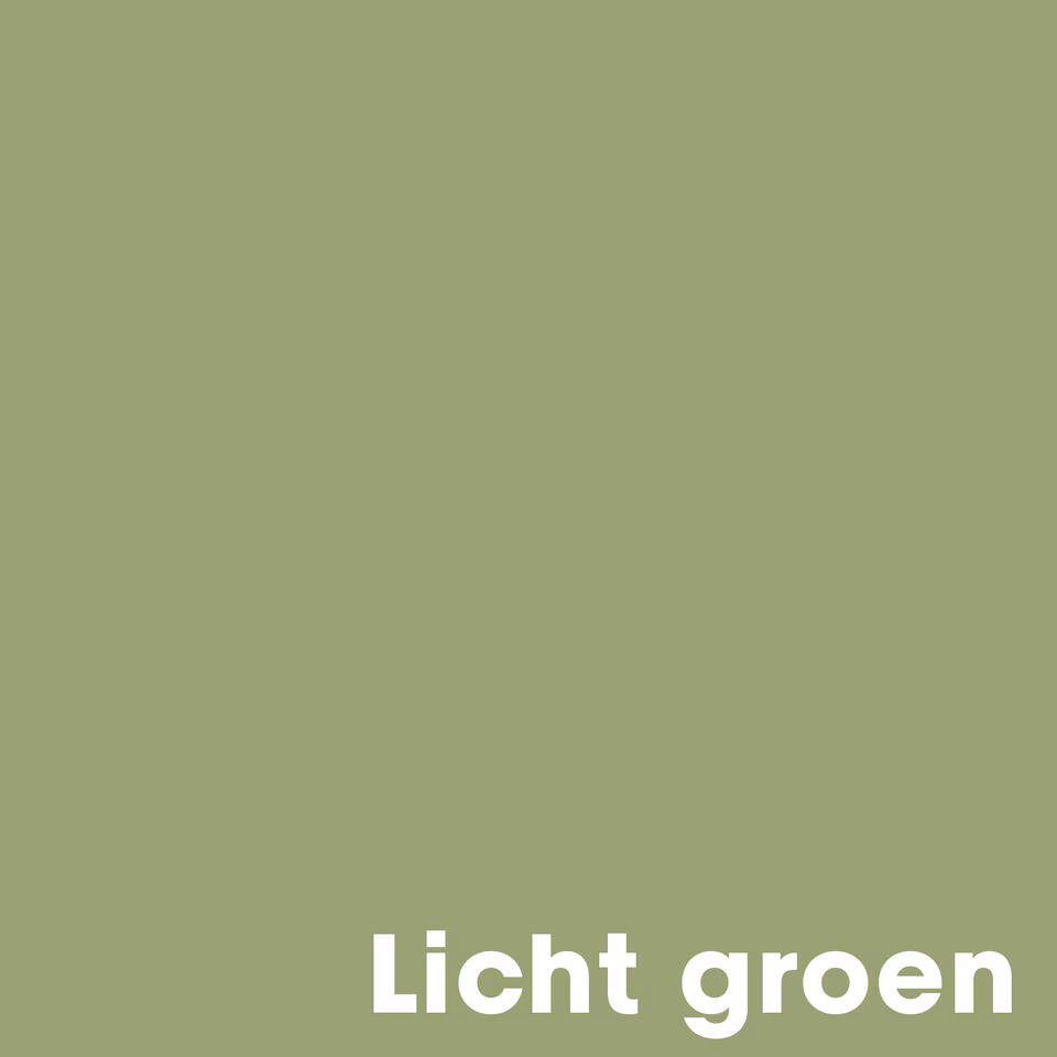 Hoe maak je licht groen met verf?