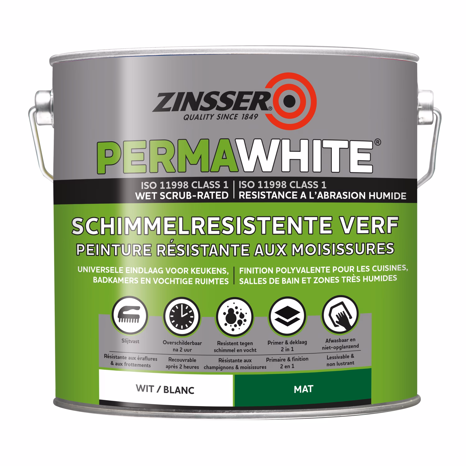 Kan ik latexverf gebruiken over schimmel?