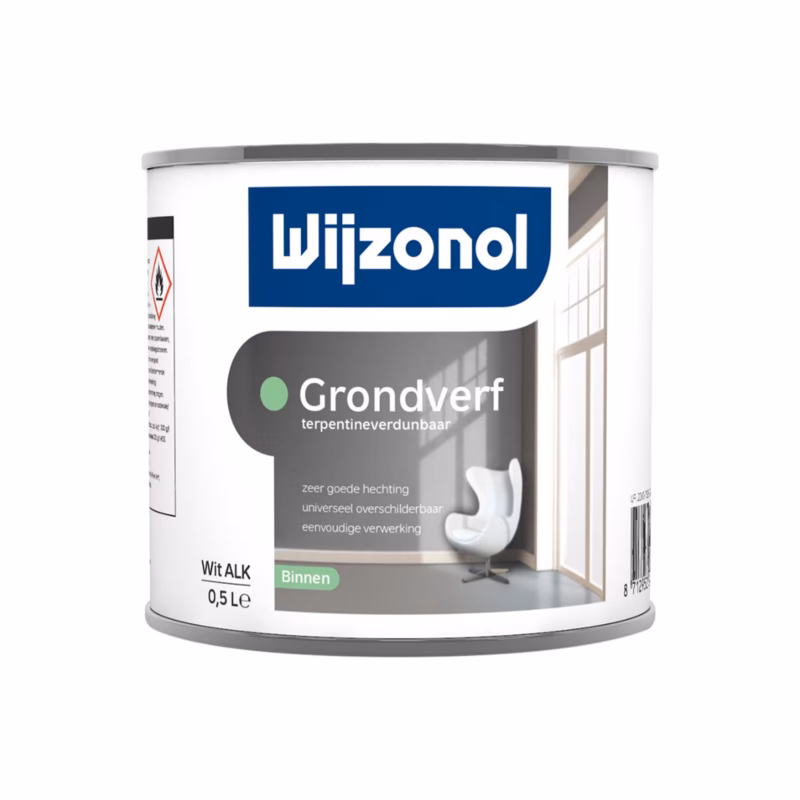 Kan buitenverf ook aan de binnenkant van een huis worden gebruikt?