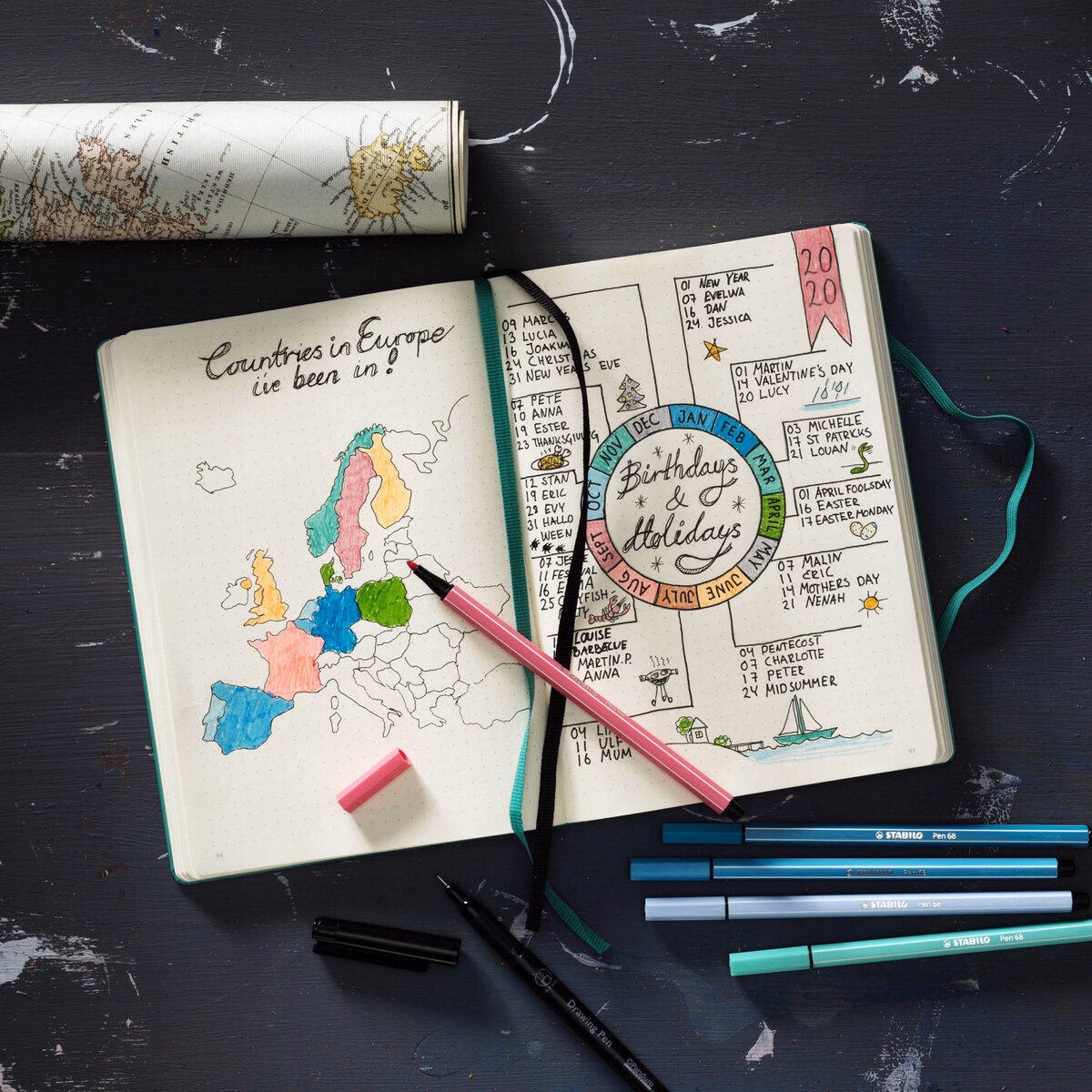 Welke stiften voor bullet journal?